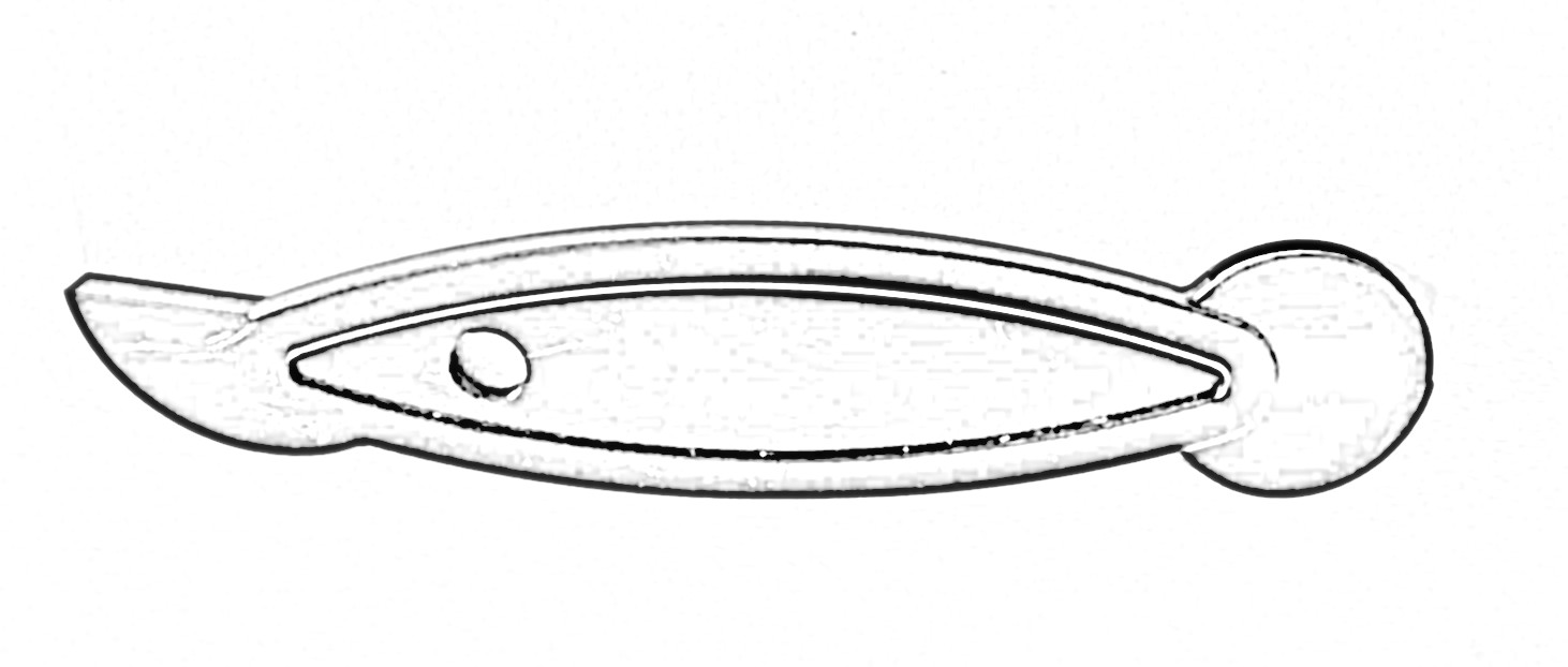 Plastový zatlačovač gumy